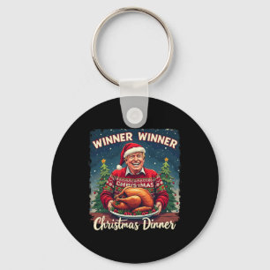 Grappige Trump Humor Mannen Vrouwen Winner Christm Sleutelhanger