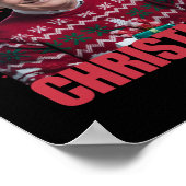 Grappige Trump Ik zal thuis zijn voor Kerstmis 202 Poster (Hoek)