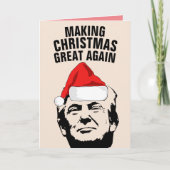 GRAPPIGE TRUMP KAARTEN, AMERIKA GROOT MAKEN KAART (Voorkant)