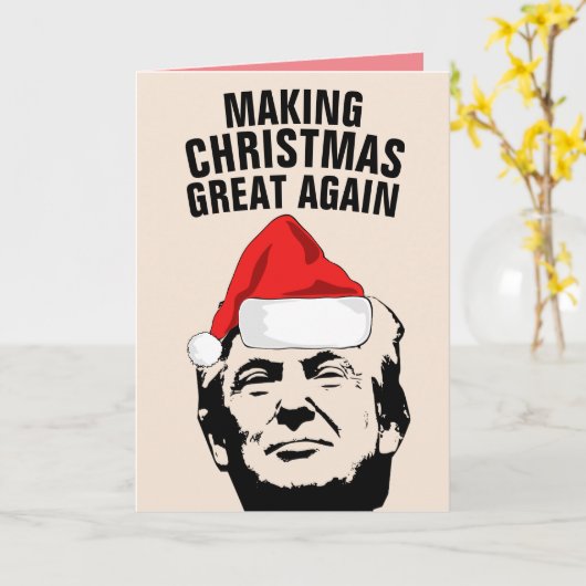 GRAPPIGE TRUMP KAARTEN, AMERIKA GROOT MAKEN KAART (Gele Bloem)