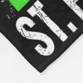 Grappige Trump Kabouter Hoed Gelukkig 4e St Patric Fleece Deken (Hoek)