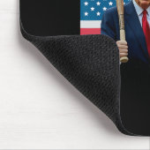 Grappige Trump Kennedy Mega Maha Baseball Bat USA  Muismat (Hoek)