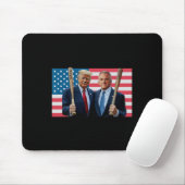 Grappige Trump Kennedy Mega Maha Baseball Bat USA  Muismat (Met muis)