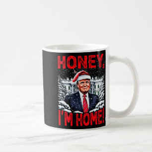 Grappige Trump Kerst Honey Im Home Donald Trump Ch Koffiemok
