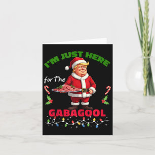 Grappige Trump kerst is hier voor de Gabagoo Kaart