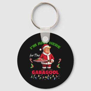 Grappige Trump kerst is hier voor de Gabagoo Sleutelhanger