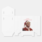 Grappige Trump Kerstman Kaart Bedankdoosjes (Ongevouwen)