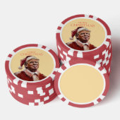 Grappige Trump Kerstman Kaart Poker Chips (Opstapeling)