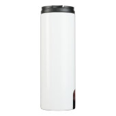 Grappige Trump Kerstman Kaart Thermosbeker (Achterkant)