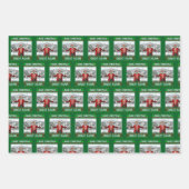 Grappige Trump kerstmuts maken kerst weer geweldig Inpakpapier Vel (Voorkant 3)