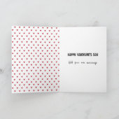 Grappige Trump Liefde Politieke Humor Valentijn Kaart (Binnen)