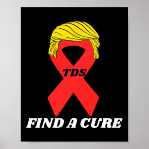 Grappige Trump lint Politieke humor Poster