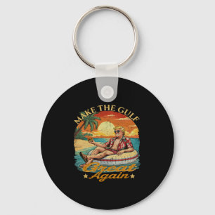 Grappige Trump  Maak De Golf Geweldig  Trump Merch Sleutelhanger