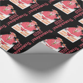 Grappige Trump Maak Kerstmis Weer Groot 2020 Aange Cadeaupapier (Hoek)