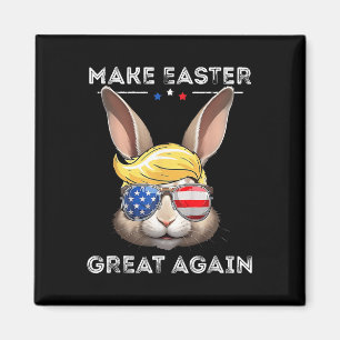 Grappige Trump Maak Pasen Weer Groot Konijn Jacht Magneet