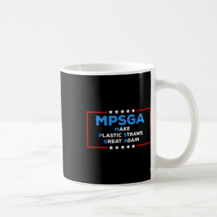 Grappige Trump Maak Plastic Rietjes Groot Opnieuw  Koffiemok