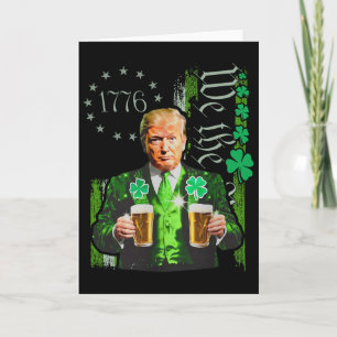 Grappige Trump Maak St. Patrick's Day Weer Groot I Kaart