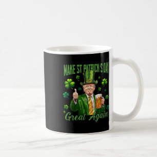 Grappige Trump Maak St Patrick's Day Weer Groot Ir Koffiemok