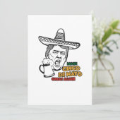 Grappige Trump maakt Cinco de Mayo weer geweldig Kaart (Staand voorkant)