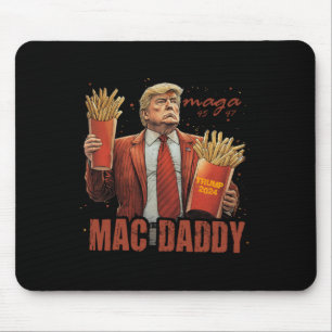 Grappige Trump Mac Daddy T-shirt Muismat