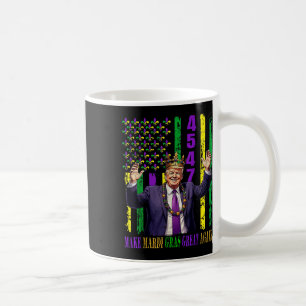 Grappige Trump Mardi Gras maken Mardi Gras geweldi Koffiemok