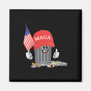 Grappige Trump Mega Garge Kan Cartoon Karakter Ame Magneet