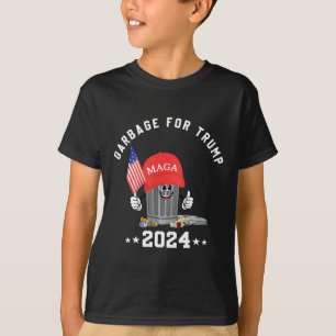 Grappige Trump Mega Garge Kan Cartoon Karakter Ame T-shirt