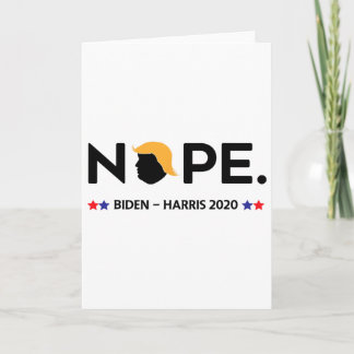 Grappige Trump Nee Kaart
