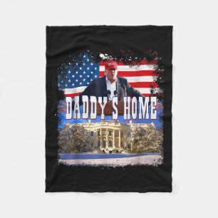 Grappige Trump neemt Amerika terug Fleece Deken