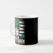 Grappige Trump Paddy's Back - Dit grappige geschen Koffiemok (Voorkant links)