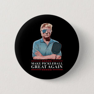 Grappige Trump Picklell Maak Picklell Groot Again Ronde Button 5,7 Cm