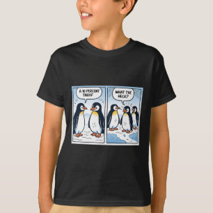 Grappige Trump Pinguïns Tarieven 10% Politieke Sar T-shirt