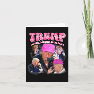 Grappige Trump Pink Miss Me Toch Trump 2024 Neem A Kaart
