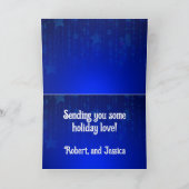 Grappige Trump Pucker "Kerst Kisses" Feestdagen Kaart (Binnen)