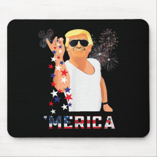 Grappige Trump Salt Merica Vrijheid 4 juli Cadeaus Muismat