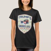 Grappige Trump Snowflake Removal Service Verkiezin T-shirt (Voorkant)