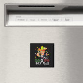 Grappige Trump Sombrero Maak Cinco De Mayo Groot O Magneet (Insitu (Vaatwasser))