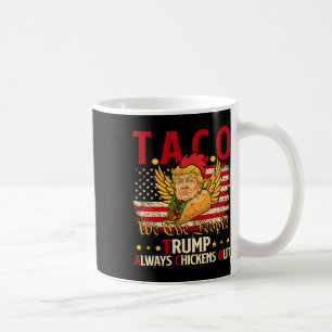 Grappige Trump Taco-grap Anti Trump-protest T-shir Koffiemok