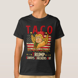 Grappige Trump Taco-grap Anti Trump-protest T-shir T-shirt