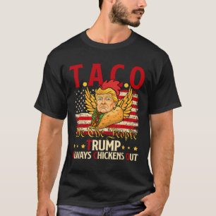 Grappige Trump Taco-grap Anti Trump-protest T-shir T-shirt