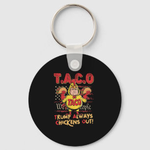 Grappige Trump Taco Trump Geeft Altijd Op 16  Sleutelhanger