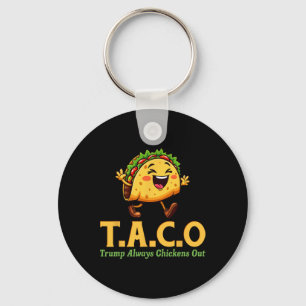 Grappige Trump Taco Trump Gibt Altijd Op  Sleutelhanger