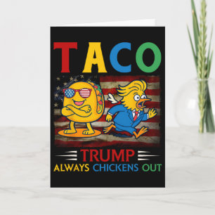 Grappige Trump Taco Trump Gibt Altijd Toe 30 Kaart