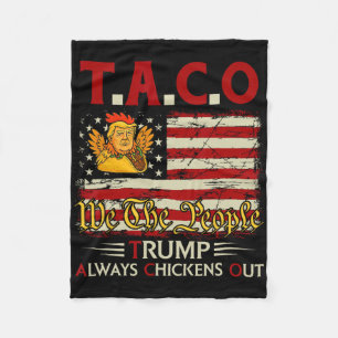 Grappige Trump Taco Trump Piept Altijd Uit _14 Fleece Deken