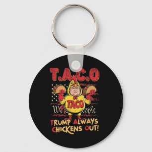 Grappige Trump Taco Trump Piept Altijd Uit _15  Sleutelhanger
