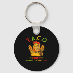 Grappige Trump Taco Trump Piept Altijd Uit 1  Sleutelhanger