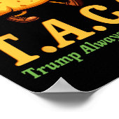 Grappige Trump Taco Trump Piept Altijd Uit _20 Poster (Hoek)