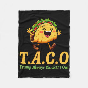 Grappige Trump Taco Trump Piept Altijd Uit _22 Fleece Deken
