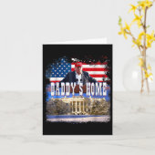 Grappige Trump Take America Back  Kaart (Gele Bloem)