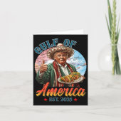 Grappige Trump Taocos Cindo de Mayo Golf van Ameri Kaart (Voorkant)